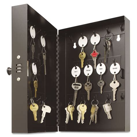 mmf industries 28-key hook-style steel key cabinet|STEELMASTER® by MMF Industries™ Hook.